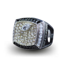 Load image into Gallery viewer, Fantasy Football Championship Ring Silver
