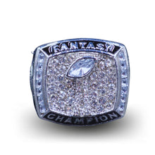 Load image into Gallery viewer, Fantasy Football Championship Ring Silver
