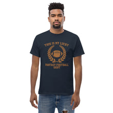 Load image into Gallery viewer, T-Shirt &quot;This is my lucky Fantasy Football Shirt&quot;
